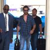 EXCLUSIVE. Scott Disick arrive à l'aéroport de Los Angeles pour se rendre à Las Vegas, le 24 juillet 2015
