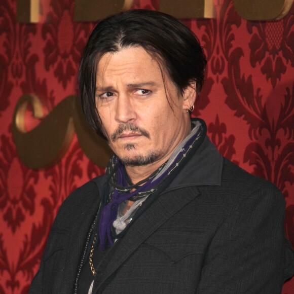 Johnny Depp - Première du film "Mortdecai" à Los Angeles le 21 janvier 2015.
