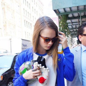 Cara Delevingne à New York le 22 juillet 2015.