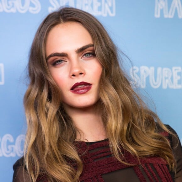 Cara Delevingne lors du photocall du film La Face cachée de Margo à Berlin le 16 juin 2015.