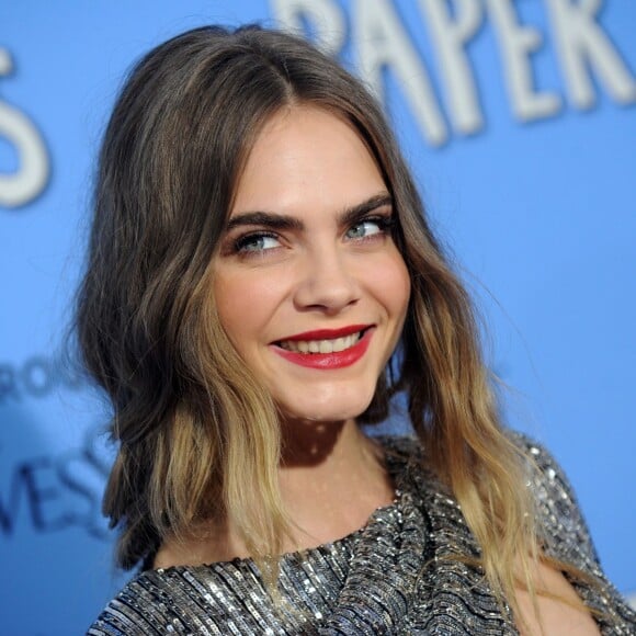 Cara Delevingne à la première de "Paper Towns" à New York le 21 juillet 2015.
 