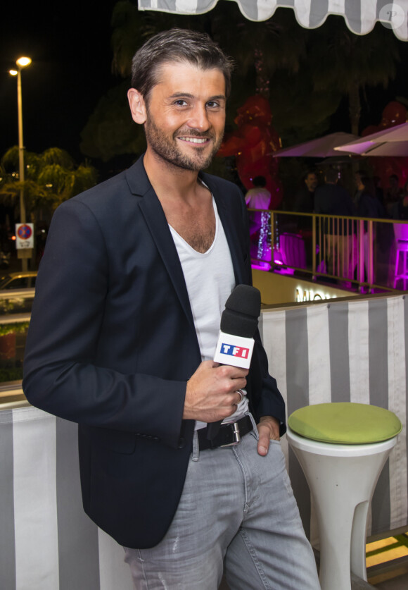 Exclusif - Christophe Beaugrand - Soirée Richard Orlinski à la suite Sandra and Co au 63 La Croisette lors du 68e festival international du film de Cannes. Le 16 mai 2015.