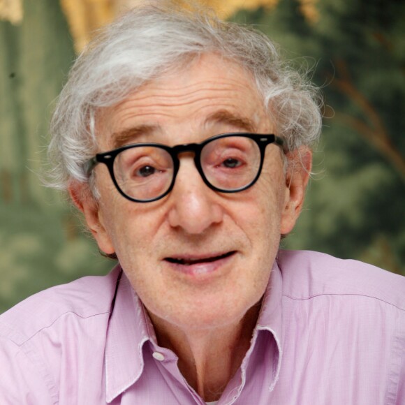 Woody Allen en conférence de presse pour le film "Irrational Man" au London Hotel à New York le 25 juillet 2015.