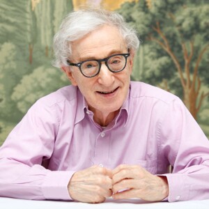 Woody Allen en conférence de presse pour le film "Irrational Man" au London Hotel à New York le 25 juillet 2015.