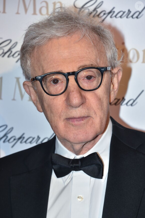 Woody Allen - Soirée du film "L'homme irrationnel" de Woody Allen sur la plage du Martinez lors du 68e festival international du film de Cannes le 15 mai 2015.