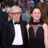 Woody Allen et sa femme Soon-Yi Previn - Montée des marches du film "Irrational Man" (L'homme irrationnel) lors du 68e Festival International du Film de Cannes, le 15 mai 2015.