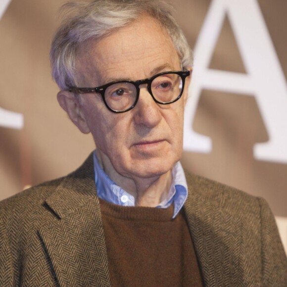 Woody Allen en concert avec le "Eddy Davis New Orleans Jazz Band" à Badajoz, le 30 décembre 2014.