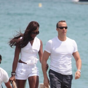 Vladimir Doronin et Naomi Campbell en 2010 à Saint-Tropez