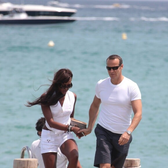 Vladimir Doronin et Naomi Campbell en 2010 à Saint-Tropez