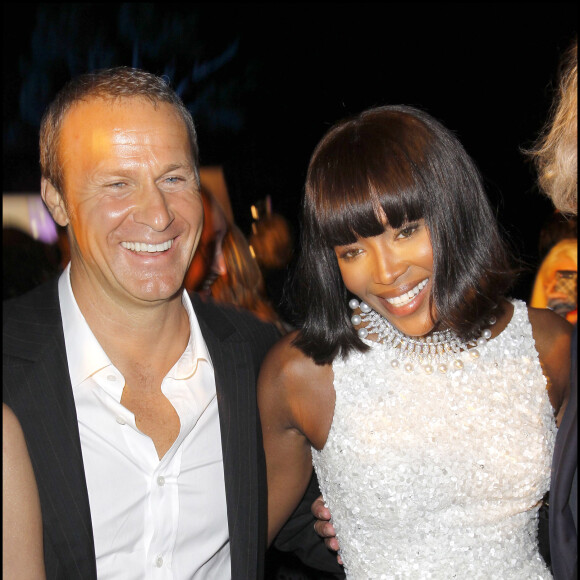 Vladimir Doronin et Naomi Campbell en 2010 à Cannes