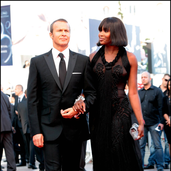 Vladimir Doronin et Naomi Campbell en 2010 à Cannes