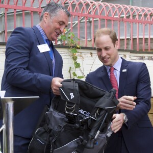 Le prince William participait le 9 juillet 2014 à Londres à un entraînement de plongée avec le British Sub-Aqua Club (BSAC), dont il a pris la présidence, succédant à son père le prince Charles. Sa passion pour la plongée, son épouse Kate, qui a obtenu la certification niveau 2, la partage.