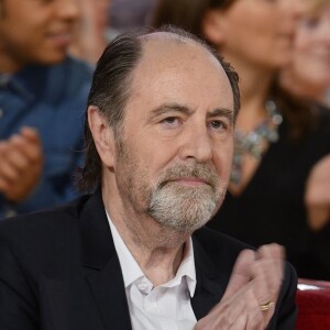 Michel Delpech - Enregistrement de l'émission "Vivement dimanche" à Paris le 15 octobre 2014.