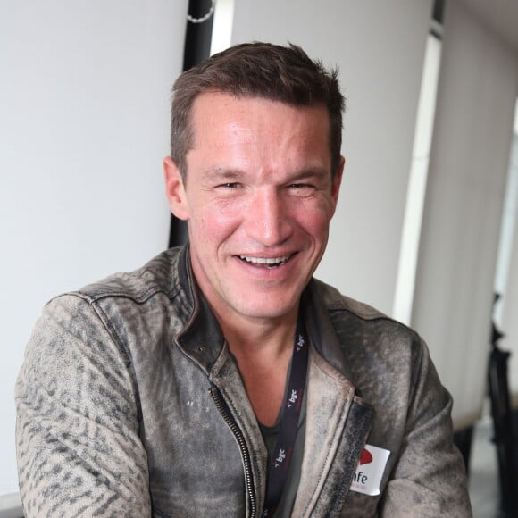 Benjamin Castaldi, à Paris, le 11 septembre 2014.