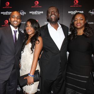 Gary Houston, Pat Houston, Nick Gordon, Bobbi Kristina Brown - La famille Houston a l'avant-premiere de leur nouvelle emission de tele-realite 'The Houstons On Our Own' a New York le 22 octobre 2012