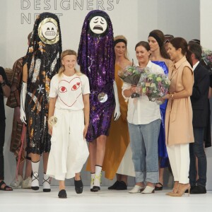 La princesse Mary de Danemark présidait le 7 août 2015 le défilé et la remise de prix du Designers' Nest lors de la Fashion Week d'été de Copenhague.