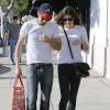 Jennifer Carpenter "Dexter" se promène avec son fiancé Seth Avett dans les rues de West Hollywood, le 8 aout 2015