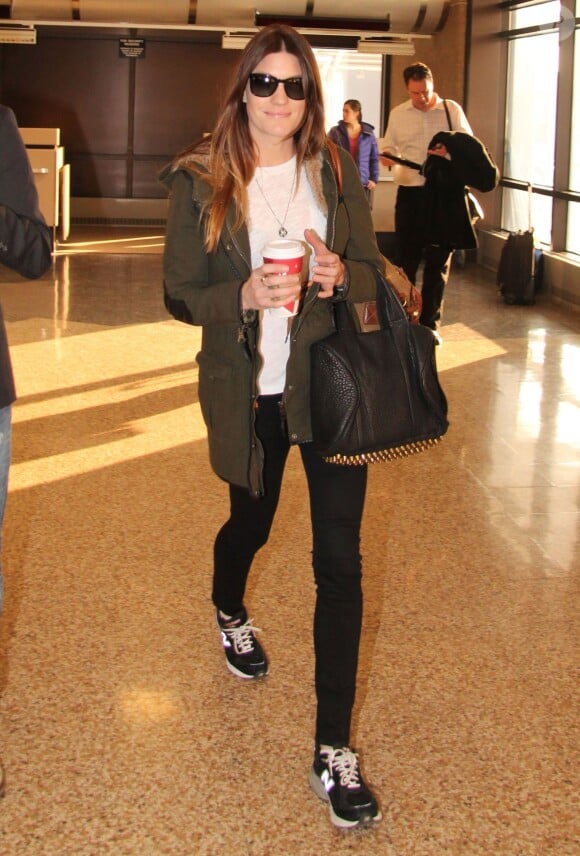 Jennifer Carpenter - People arrivant a l'aeroport de Salt Lake City pour assister au festival du film de Sundance, le 21 janvier 2013.