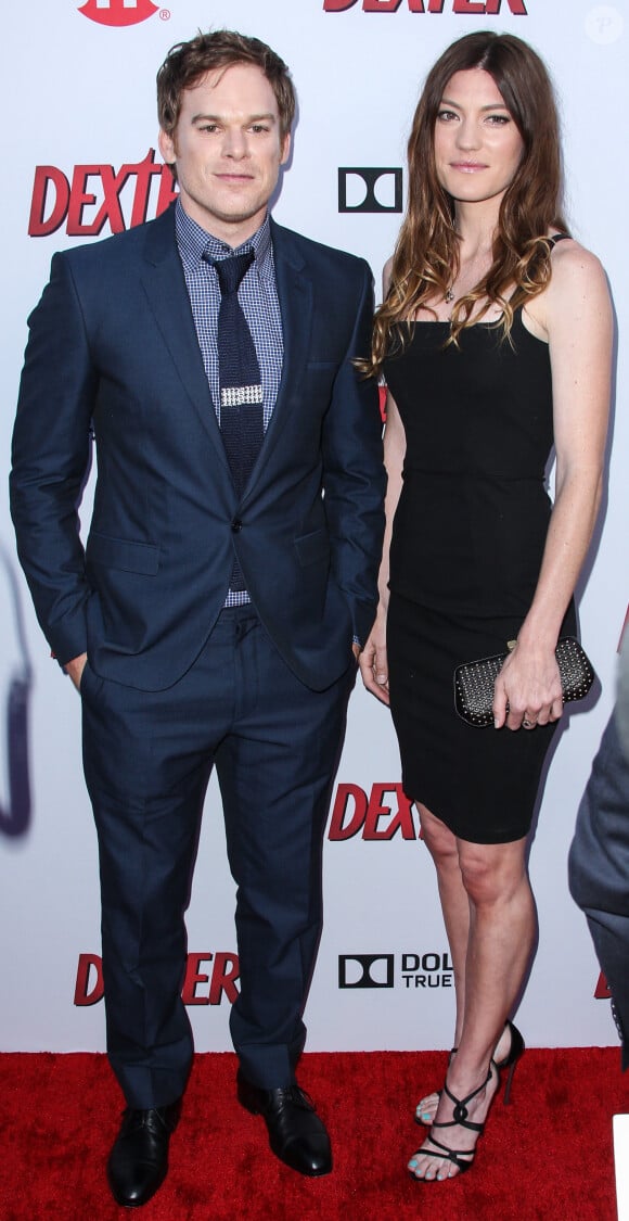 Michael C. Hall et Jennifer Carpenter lors de la projection de la série 'Dexter' aux Milk Studios d'Hollywood, le 15 juin 2013