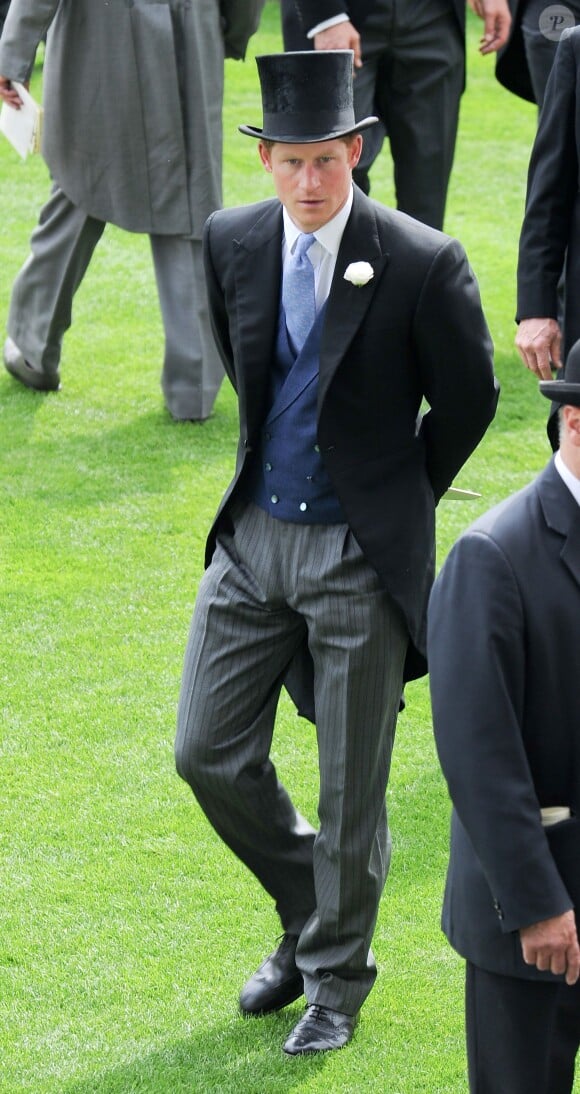 Le prince Harry assiste au Royal Ascot 2015, le 16 juin 2015.