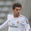 Enzo Zidane, lors du match entre le PSG et le Real Madrid en quart de finale la Youth League le 11 mars 2014 à Paris