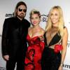 Billy Ray Cyrus, Miley Cyrus et Tish Cyrus - Gala "AmfAR Inspiration Gala" à New York, le 16 juin 2015.   