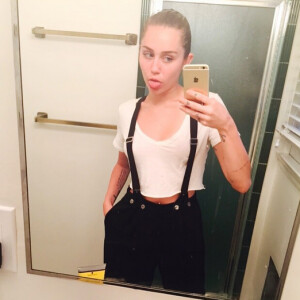 Miley Cyrus a ajouté une photo à son compte Instagram au mois d'août 2015.