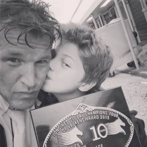 Benjamin Castaldi : moment de complicité avec son fils Enzo