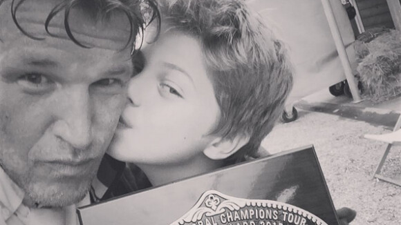 Benjamin Castaldi : Selfie craquant avec son petit Enzo, très fier de son papa !