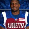 Michael Sam sous le maillot des Alouettes de Montréal