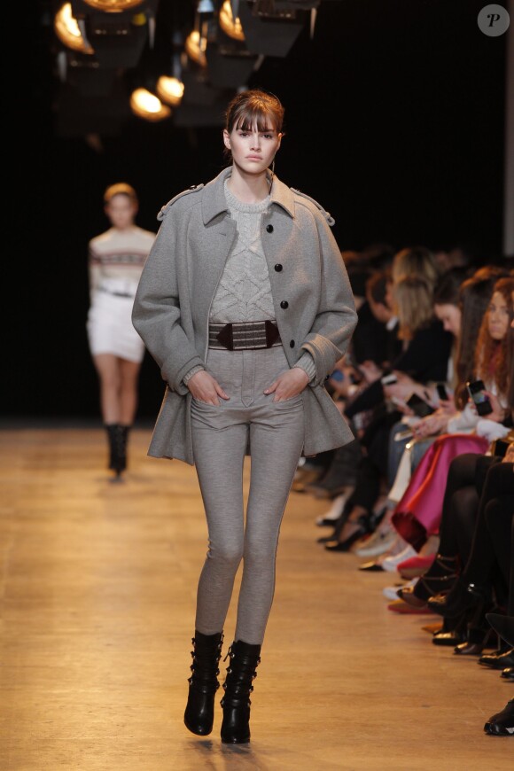 Défilé de mode "Isabel Marant", collection prêt-à-porter automne-hiver 2015/2016, à Paris le 6 mars 2015