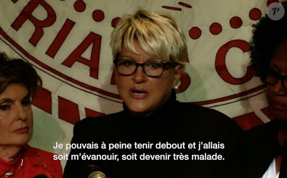 Charlotte Fox et ''Elizabeth'', deux victimes présumées de Bill Cosby, ont raconté en août 2015 lors d'une conférence de presse les viols qu'elles disent avoir subi du comédien.