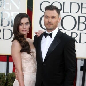 Megan Fox, Brian Austin Green - 70eme soiree des Golden Globe Awards a Beverly Hills le 13 janvier 2013. 