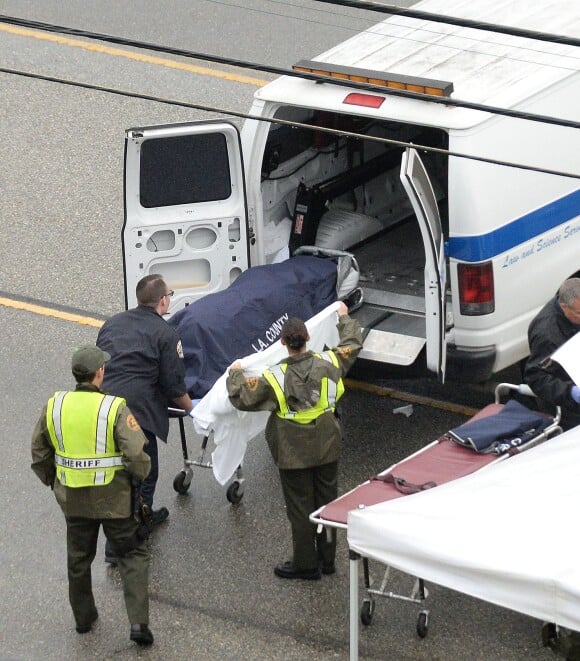 Bruce Jenner est à l'origine d'un accident de voiture à Malibu, Los Angeles, le 7 février 2015  