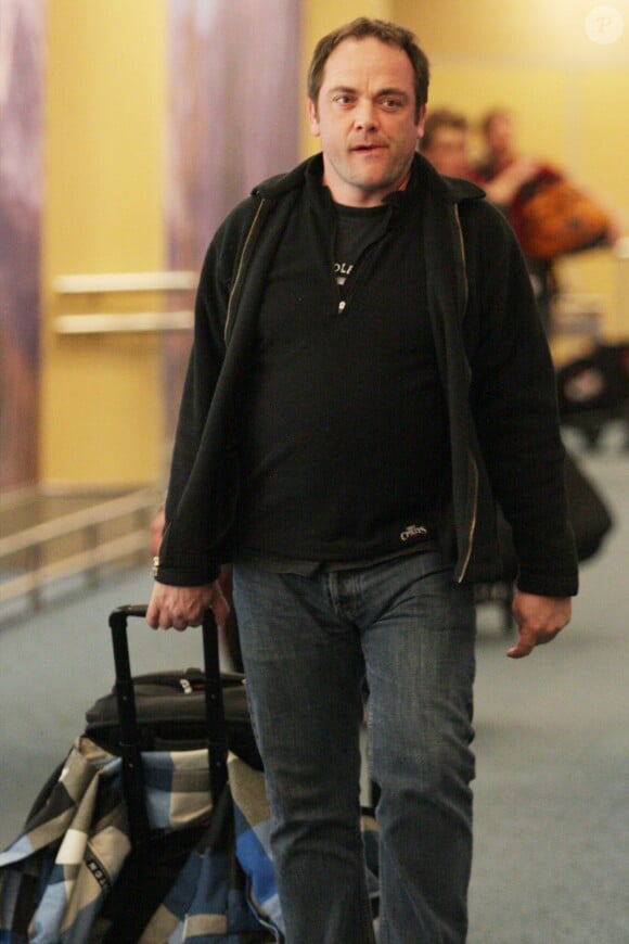 L'acteur Mark Sheppard à l'aéroport de Vancouver, en février 2011.