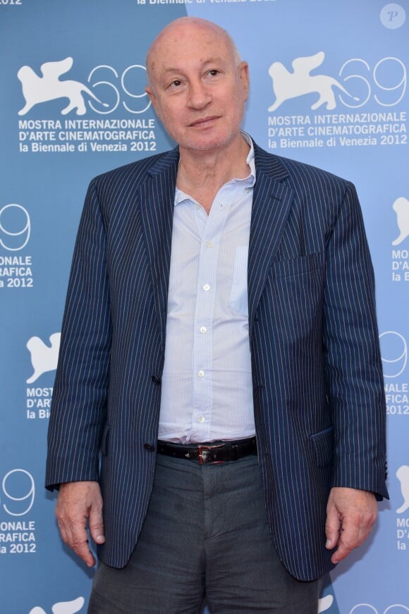 Pascal Bonitzer lors de la Mostra de Venise le 1er septembre 2012