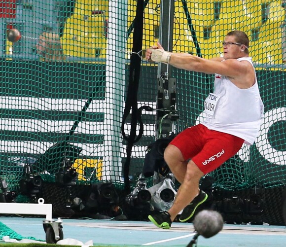 Poland's Pawel Fajdek competes in the men's hammer throw final at the 2013 IAAF World Championships at the Luzhniki stadium in Moscow, Russia, on August 12, 2013. Photo by Giuliano Bevilacqua/ABACAPRESS.COM13/08/2013 - Moscow