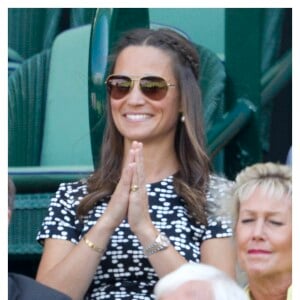 Pippa Middleton à Wimbledon le 9 juillet 2015.