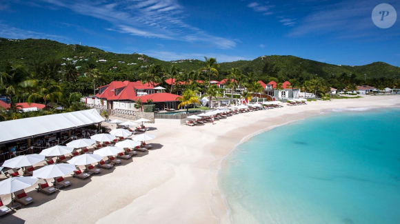 Photo officielle de l'Eden Rock St Jean Bay à Saint-Barthélemy, où Pippa Middleton, sa mère Carole, son frère James et des amis ont séjourné en août 2015