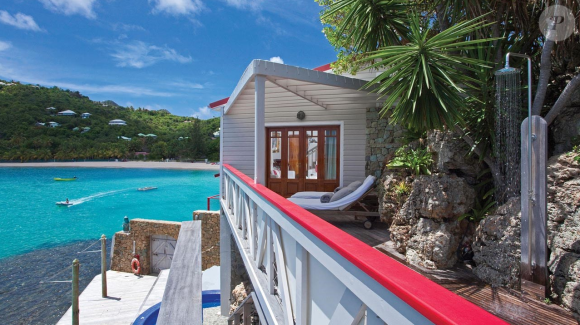Photo officielle de l'Eden Rock St Jean Bay à Saint-Barthélemy, où Pippa Middleton, sa mère Carole, son frère James et des amis ont séjourné en août 2015