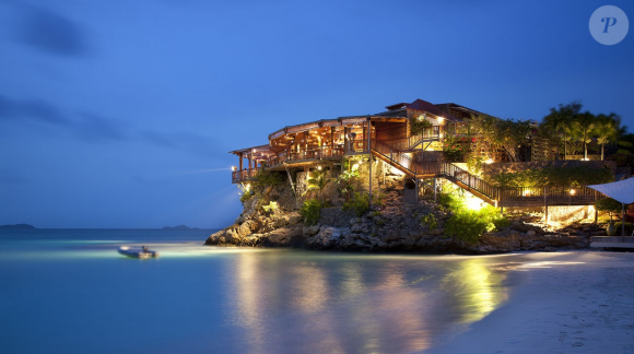 Photo officielle de l'Eden Rock St Jean Bay à Saint-Barthélemy, où Pippa Middleton, sa mère Carole, son frère James et des amis ont séjourné en août 2015