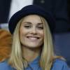 Joy Esther - People au match de football PSG-GFC Ajaccio lors de la 2e journée de la Ligue 1 au Parc des Princes à Paris, le 16 août 2015.