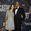 Jeff Goldblum et sa femme Emilie Livingston enceinte - Gala d'anniversaire des 40 ans de Saturday Night Live (SNL) à New York, le 15 février 2015 