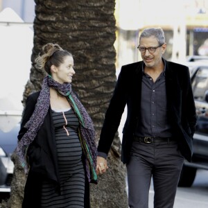 Jeff Goldblum et Emilie Livingston se rendent à la première de Me And Earl And The Dying Girl à Los Angeles le 3 juin 2015