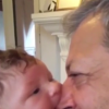 Jeff Goldblum et son fils dans une rare vidéo diffusée sur le plateau de Conan O'Brien / août 2015