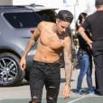 Justin Bieber à Santa Monica, le 22 juillet 2015.
