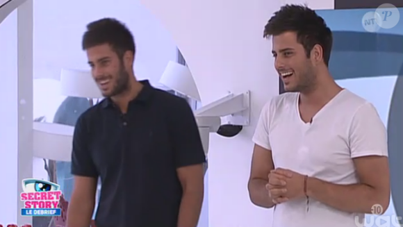 Zarko et Zelko lors de leur aventure dans Secret Story 5.