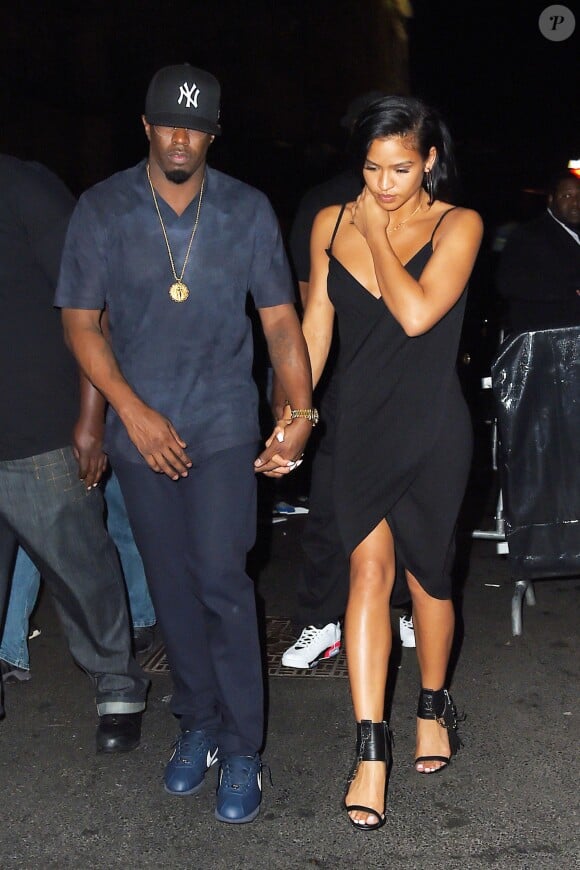 Diddy et Cassie à Los Angeles, le 11 août 2015.
