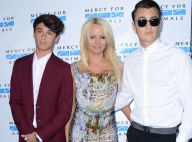 Pamela Anderson radieuse avec ses fils : Son hépatite C, bientôt guérie ?