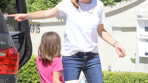 Jennifer Garner et Ben Affleck sans alliance avec leurs enfants...